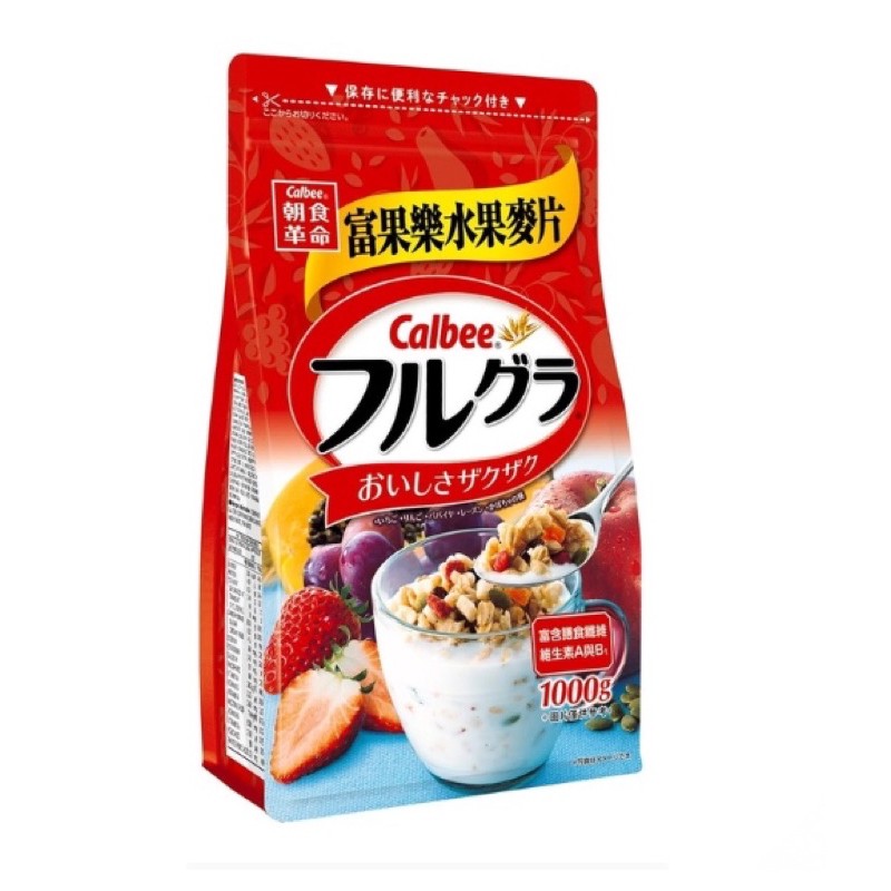 卡樂比富果樂水果早餐麥片 1 公斤X3包 《好市多Costco線上代購》