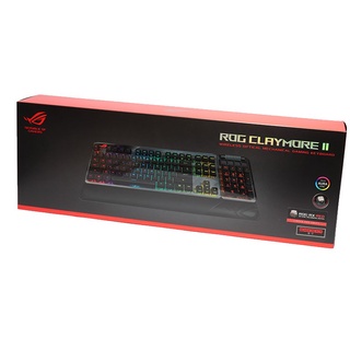 ASUS 華碩 ROG Claymore II RGB 無線機械式鍵盤 RX青軸【魔力電玩】