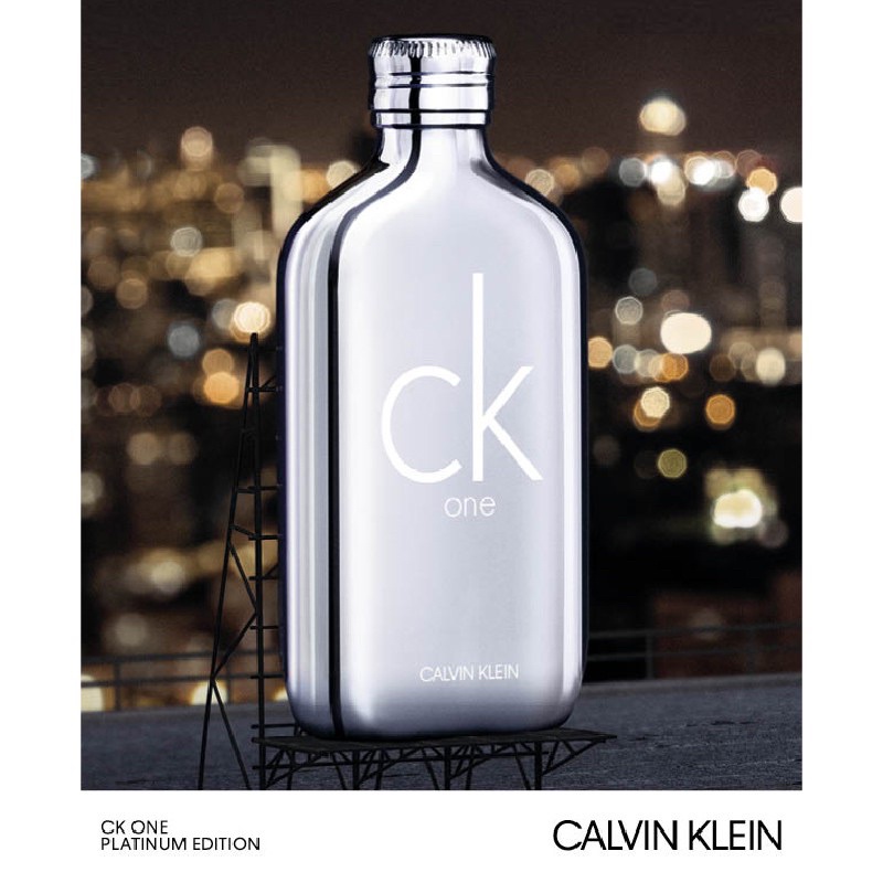 全新Calvin Klein one CK 白金未來中性淡香水 限量版200ml