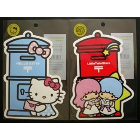 Ariel's Wish超可愛2015日本郵局郵便局限量三麗鷗40周年聯名Hello kitty凱蒂貓郵筒郵筒明信片卡片