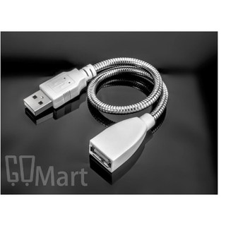 【QQmart】金屬 USB 軟管 USB燈延長線 USB蛇管 檯燈金屬軟管 專配USB燈頭
