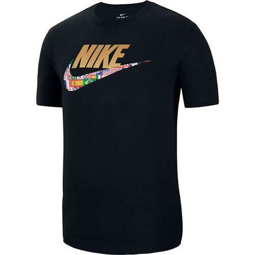 NIKE服飾系列-NSW TEE PREHEAT HBR 男款國旗黑色運動短袖上衣-NO.CT6551010