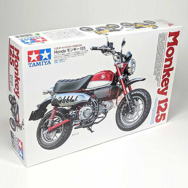 獨家重磅田宮摩托車模型 1 12 本田honda猴子monkey 125 拼裝模型 蝦皮購物