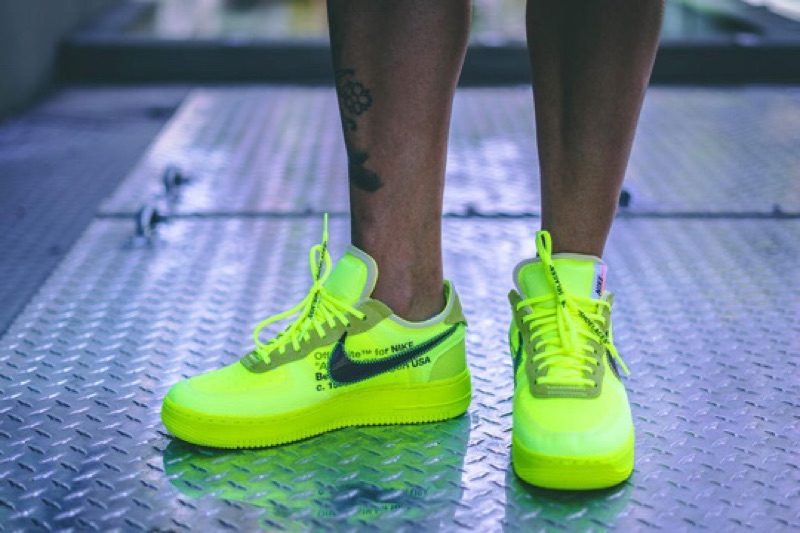 off white nike air force 1 volt