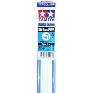 (大鳥叔叔模型)TAMIYA 田宮工作樂70220圓 空心改造棒5mm白色5入長40CM