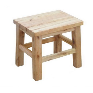 【米詩蘭居家】橡木小方凳/原木工作椅