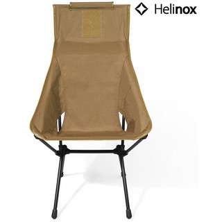 Helinox 輕量戰術高腳椅/高背戶外椅 Tactical Sunset Chair 狼棕 11127