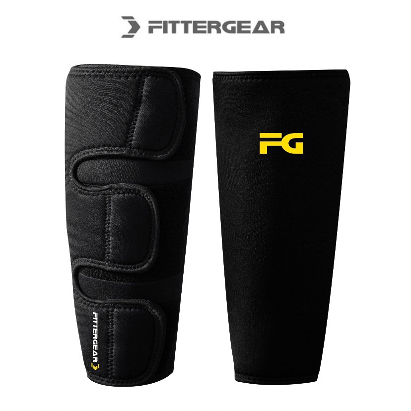 【FITTERGEAR】  小腿護套 均碼/一對 （運動健身 硬拉 硬舉 深蹲 加厚 防刮 力量 訓練護具）