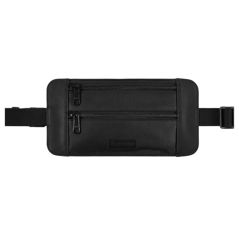 supreme leather pouch