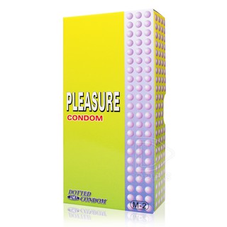 樂趣 Pleasure 顆粒保險套 12入裝 M-2 衛生套 避孕套【DDBS】