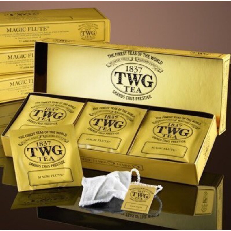 🇸🇬新加坡 🇸🇬 TWG tea 包裝附提袋 頂級奢侈英國茶 手工棉布茶包 禮盒 15包裝