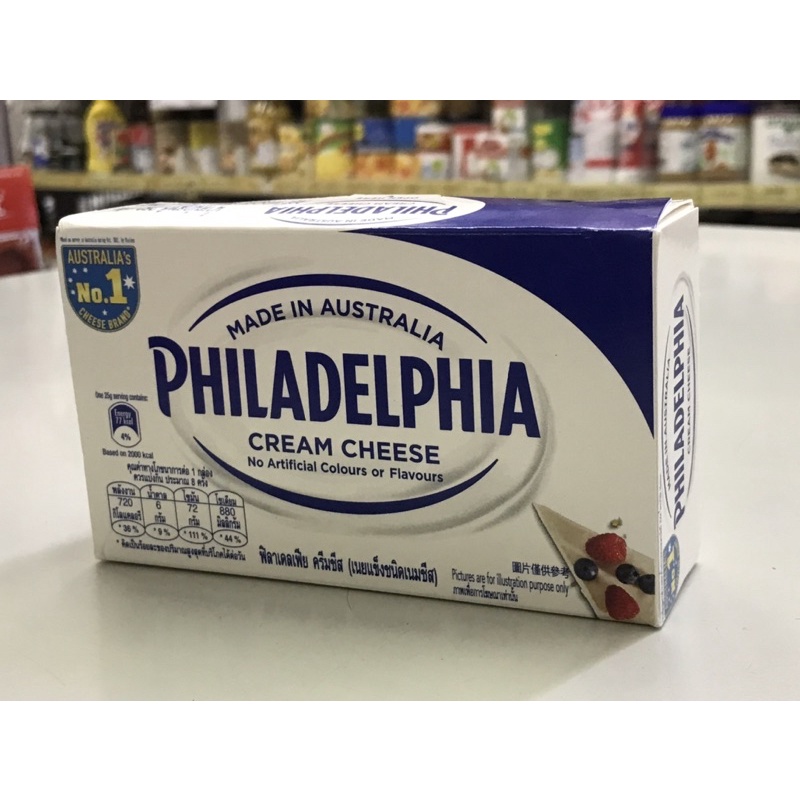 菲力鮮奶油乳酪PHILADELPHIA CREAM CHEESE 250g/卡夫奶油乳酪(佳緣食品原料_TAIWAN)