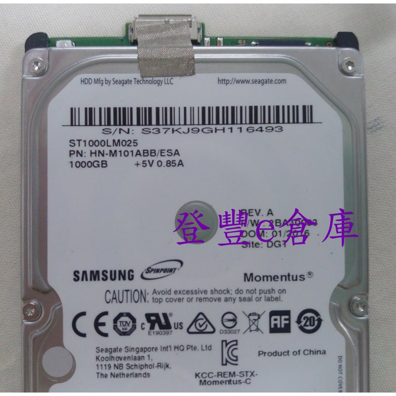 【登豐e倉庫】, YF780 Samsung 三星 ST1000LM025 1TB USB3.0 硬碟