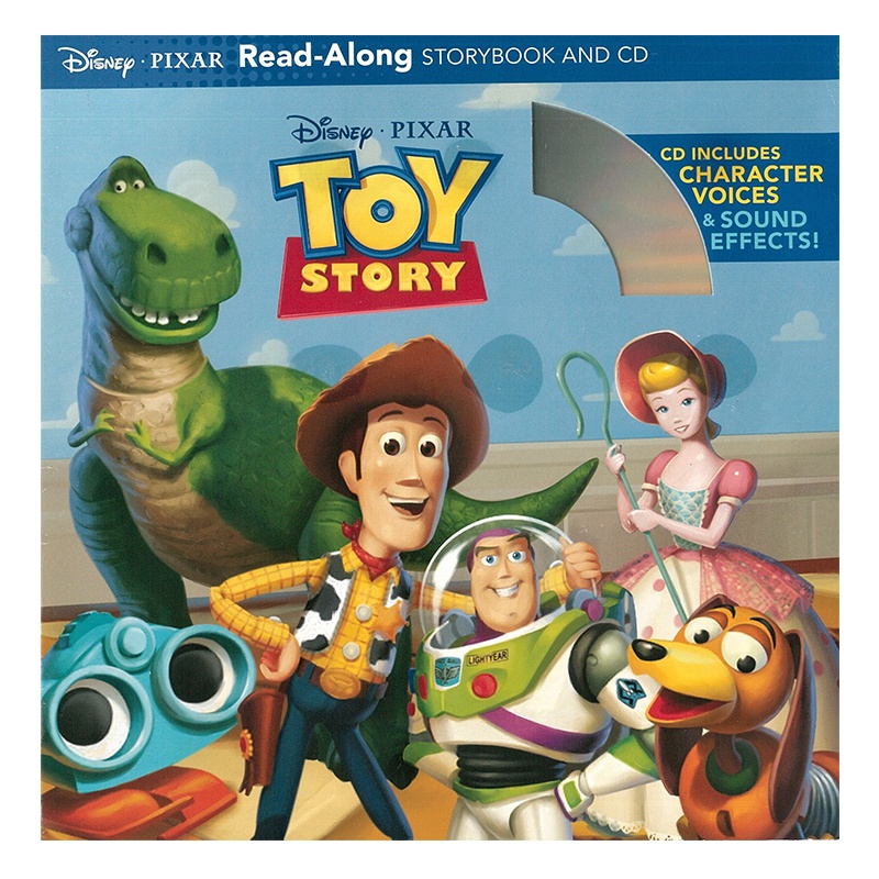 Toy Story: Read-Along Storybook and CD 玩具總動員1 迪士尼電影有聲讀本