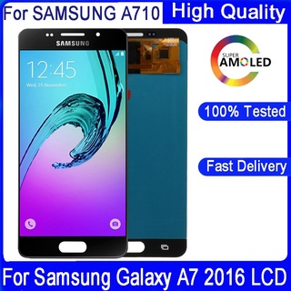 SAMSUNG Amoled 適用於三星 Galaxy A7 2016 LCD 適用於三星 Galaxy A7 2016