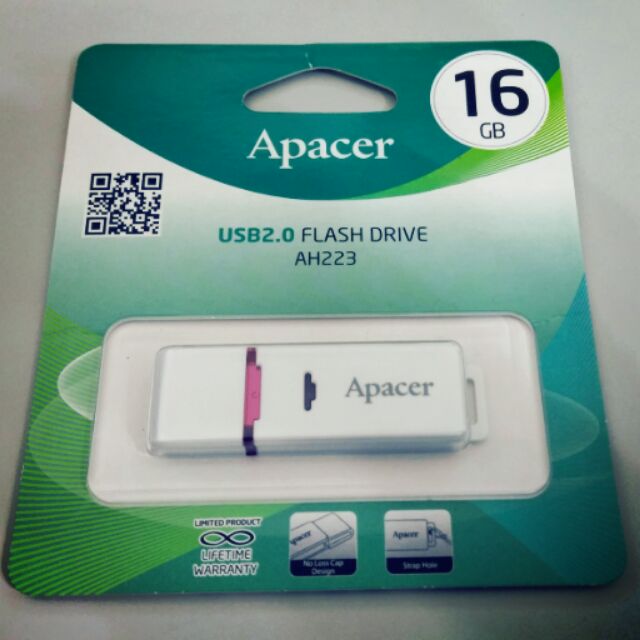 Apacer USB2. 0高速傳輸隨身碟 16GB