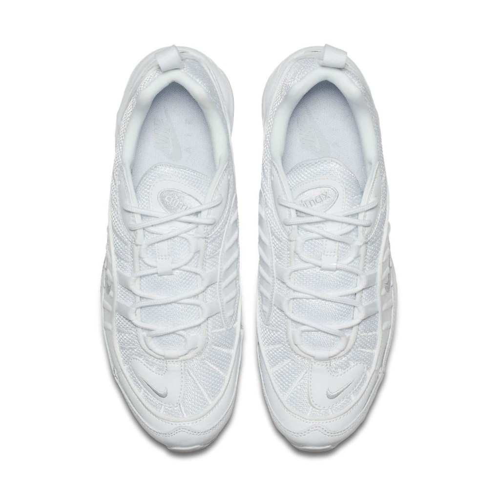nike 98 triple white