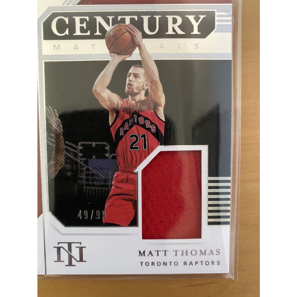 (2020-21 National Treasures大國寶) NBA,籃球卡,球衣卡,Matt Thomas限量99