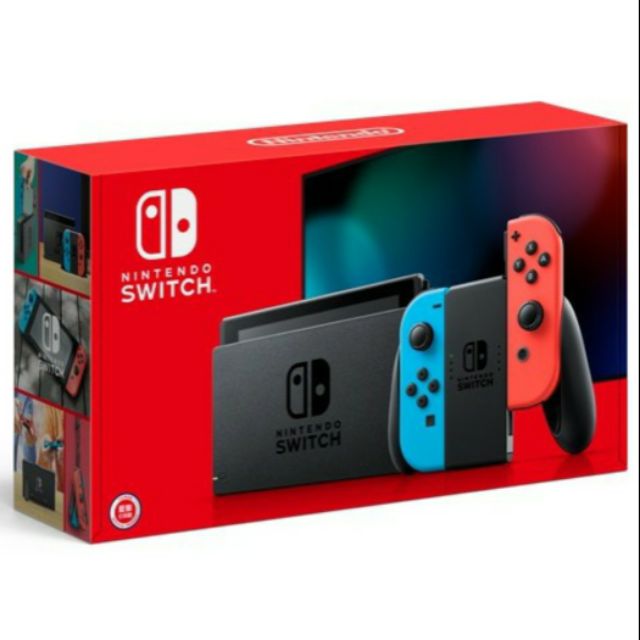 全新現貨 新版 switch 主機 電力加強版