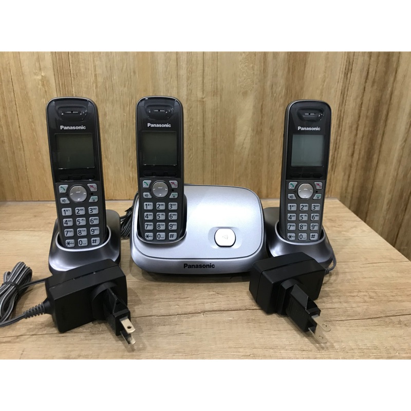 國際牌 無線電話 子母機（1母2子）二手良品