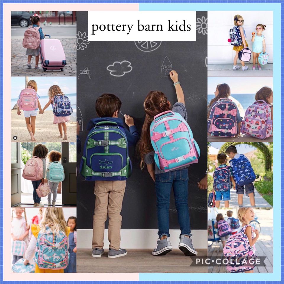 (現貨在台）🇺🇸美國 Pottery barn kids 開學書包 背包 後背包