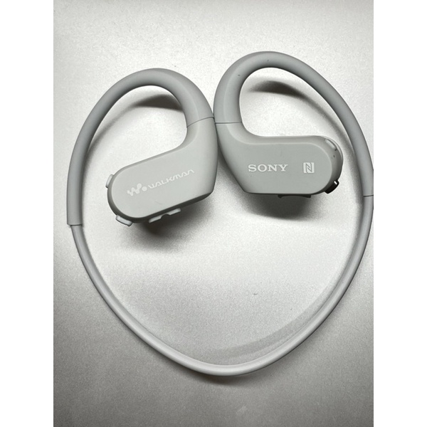 SONY  Walkman NW-WS623 4GB 防水數位耳機隨身聽 灰白色/白沙色
