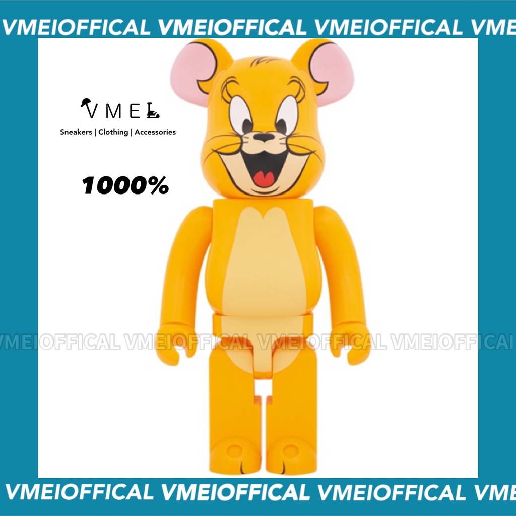 【VMEI】BE@RBRICK TOM&amp;JERRY 傑利鼠1000% 庫柏力克熊 2023/01 預購 湯姆貓與傑利鼠