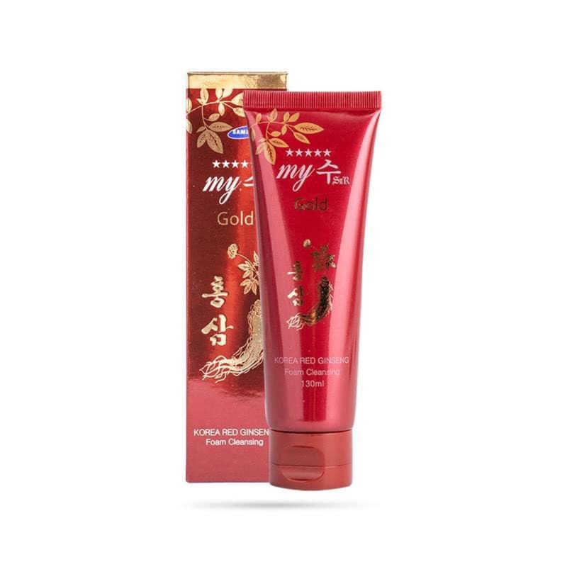 韓國MY GOLD紅蔘洗面乳130ml