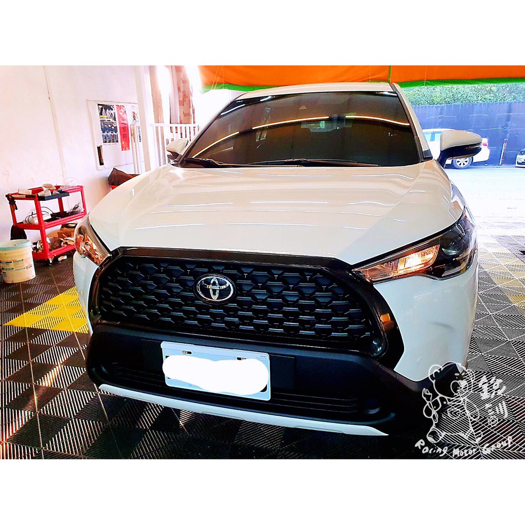 銳訓汽車配件精品-沙鹿店 Toyota Corolla Cross 前座圓型盲塞USB雙孔 藍光雙孔USB 盲塞式