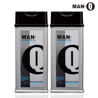 MAN-Q S3胺基酸修護全效潔淨露350mLx2瓶 全身潔淨 滿699免運