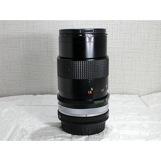 CANON FD 135MM F3.5 SC 鏡頭售800元(手動鏡，功能正常，附FD轉EOS接環)