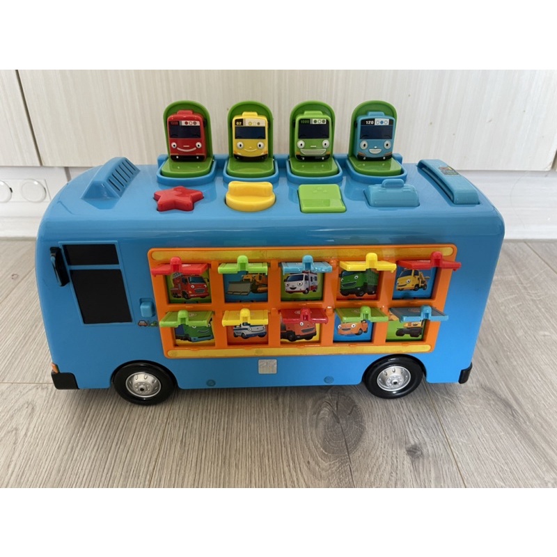 韓國TAYO智能小巴士 TAYO巴士 早教智力開發 音樂巴士玩具 五感玩具