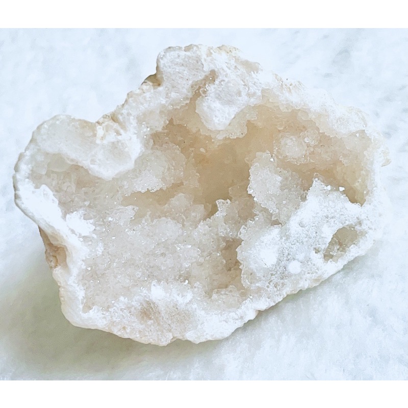 白水晶🤍迷你招財小晶洞🕊可當消磁、擺件☑️
