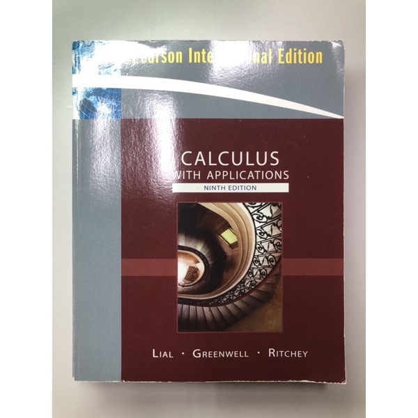 微積分Calculus with Applications, 9/e