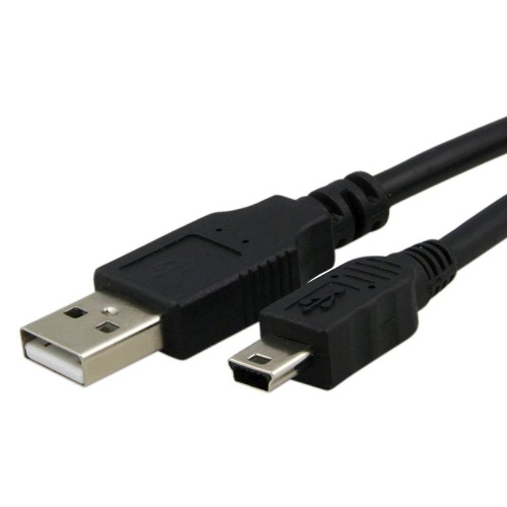 原廠 USB2.0 A公 Mini-B 傳輸線 USB 2.0 Mini B 外接硬碟 光碟機 手機 黑色 2米長