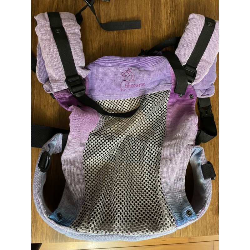 二手 加拿大 Chimparoo Trek Air-O 透氣嬰兒揹帶,紫晶