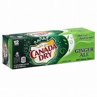 Canada Dry 無咖啡因薑汁風味汽水 (355mlx12瓶)