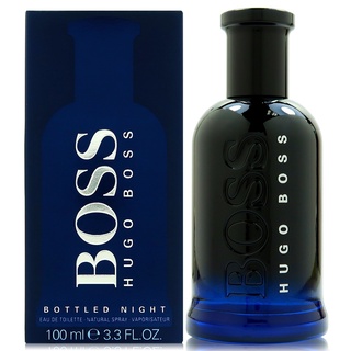 HUAHUA香水美妝 HUGO BOSS Bottled Night 夜自信 自信之夜 男性 淡香水 100ml