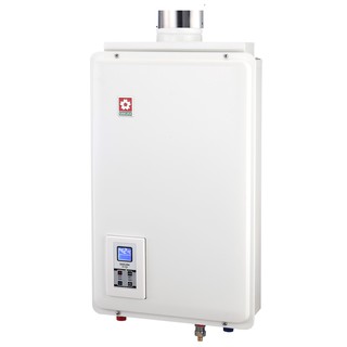 櫻花牌 SH1680 16公升 分段火排＋平衡式不鏽鋼排氣管熱水器 強制排氣型【高雄永興照明】