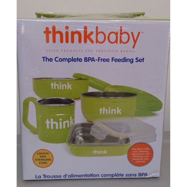 Thinkbaby不鏽鋼餐具組