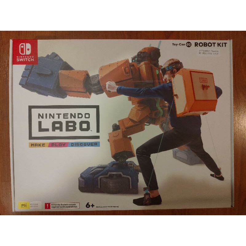 全新Nintendo Switch 任天堂實驗室 LABO Toy-Con 02 機器人組合