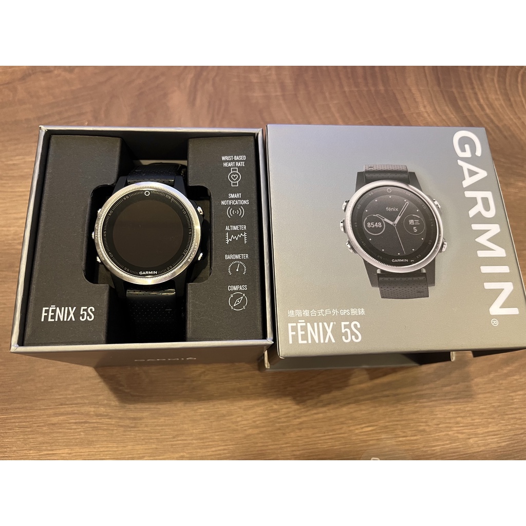 【超值二手】Garmin Fenix 5S 進階複合式戶外GPS腕錶 | 健康監測 / 運動追蹤 / 智能手錶