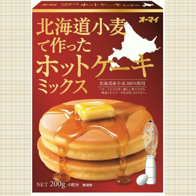 北海道小麥鬆餅粉200g/盒