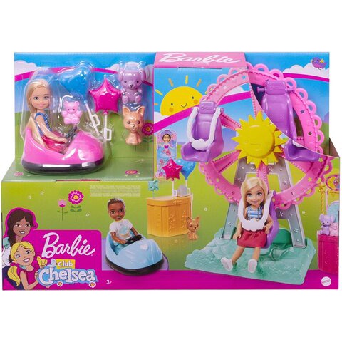 全家樂玩具 小凱莉歡樂遊樂場套裝 芭比娃娃 Barbie