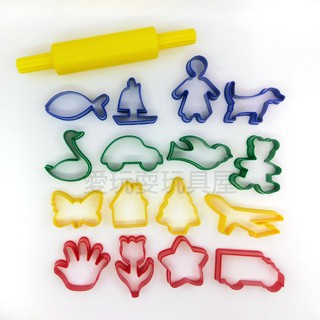 【愛玩耍玩具屋】USL遊思樂 黏土模型組(17pcs) / 袋