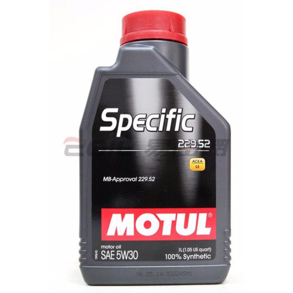 【易油網】MOTUL 5W30 SPECIFIC 229.52 5W-30 全合成機油