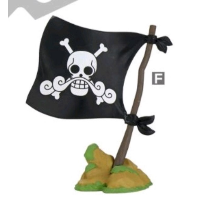 （現貨）WCF 航海王 羅傑海賊團旗幟 全新