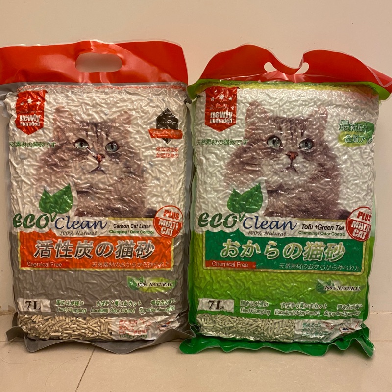 《Eco艾可》‼️最後一包超便宜‼️ 💖7L綠茶/款 貓砂