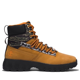 Timberland GS EDGE 防水高筒靴 休閒鞋 男款 虎年限定 A2NEE 黃虎紋 附贈手提袋【iSport】