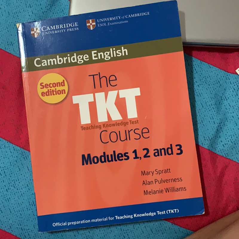 The TKT course modules 1,2and 3
